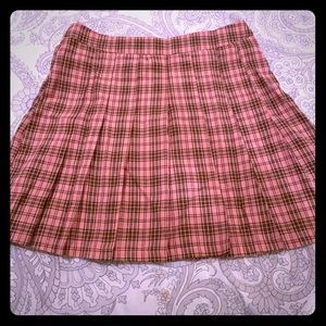BooHoo Pleated Schoolgirl Skirt